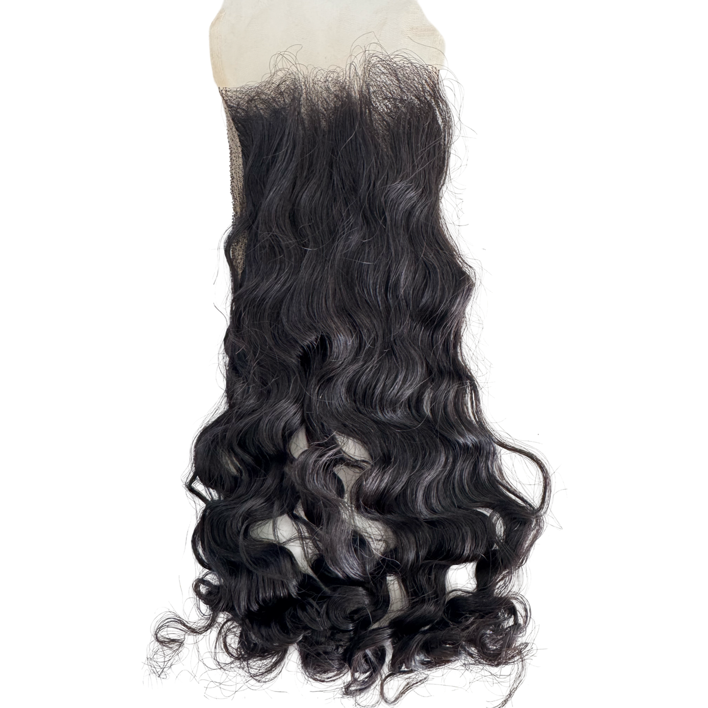 Burmese Curly 5" by 5" HD Lace Closure
